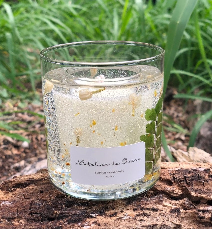 Gel wax, La lumiere, candle | L'atelier de Claire